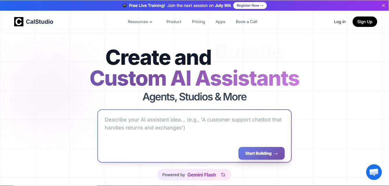 CalStudio | SaaS E-Learning — SaaS project preview